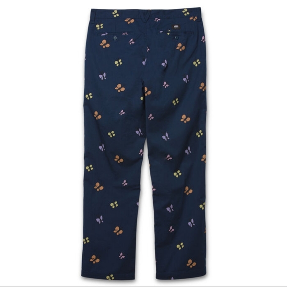 Vans x SANDY LIANG Authentic Blue Chino Trousers Pants Relaxed Fit Size 28 - Picture 7 of 7